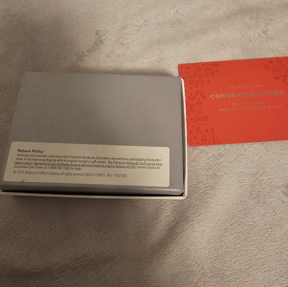 CHARITY DONATION: Limited Edition Starbucks Card Key Ring w/ box - Picture 5 of 9